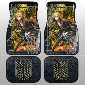 Historia Reiss Car Floor Mats Custom Attack On Titan Car Accessories