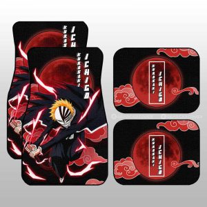 Hollow Ichigo Car Floor Mats Custom Bleach Anime Car Accessories