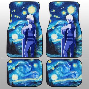 Hoozuki Suigetsu Car Floor Mats Custom Starry Night Styles