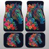 Horse Floral Car Floor Mats Custom Car Accessories