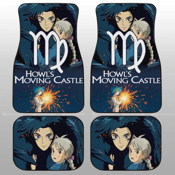 Howl's Moving Castle Car Floor Mats Custom Car Accessories