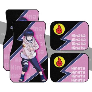 Hyuga Hinata Car Floor Mats Custom Anime Car Interior Accessories