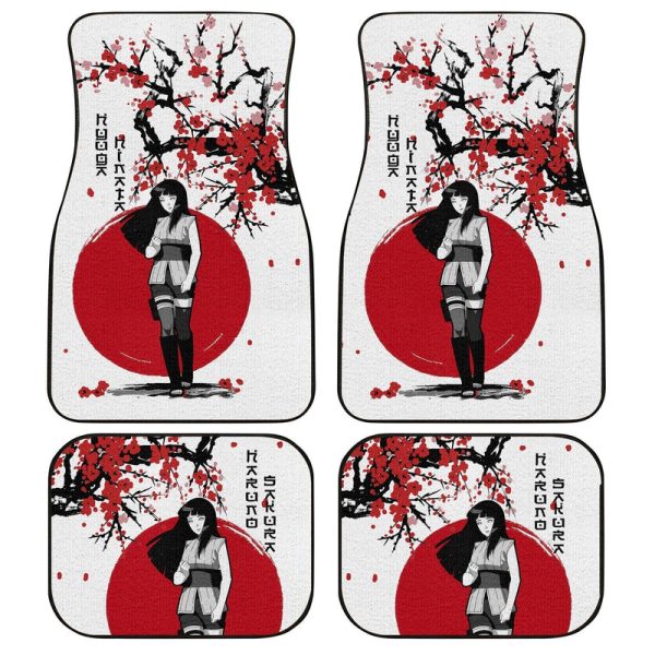 Hyuga Hinata Car Mats Custom Japan Style Anime Car Interior Accessories