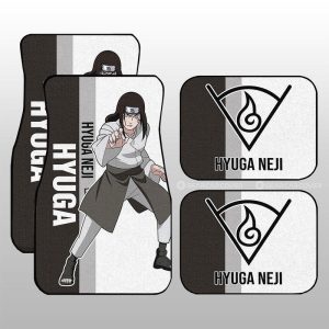 Hyuga Neji Car Floor Mats Custom Anime Car Accessories