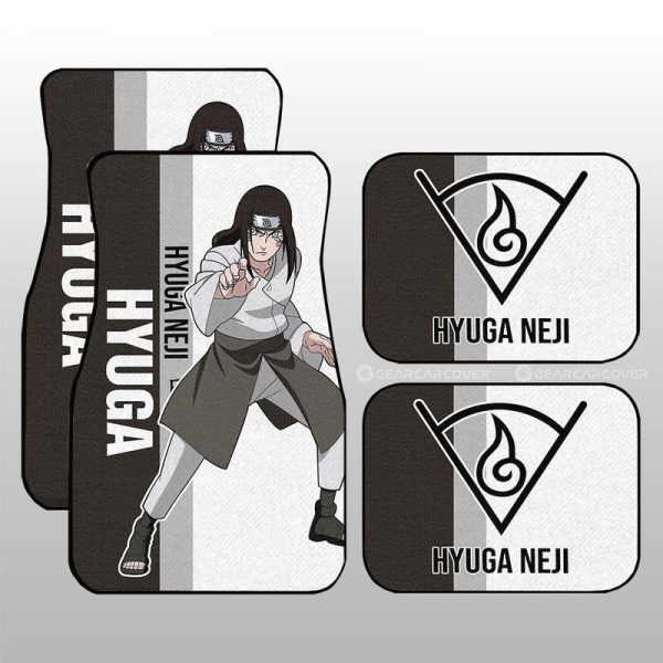 Hyuga Neji Car Floor Mats Custom Car Accessories