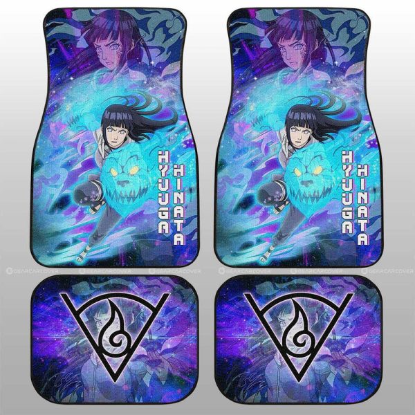 Hyuuga Hinata Car Floor Mats Custom Characters Anime Car Accessories