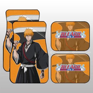 Ichigo Kurosaki Car Floor Mats Custom Bleach Anime