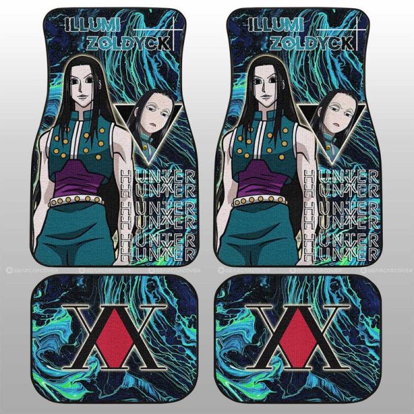 Illumi Zoldyck Car Floor Mats Custom Car Accessories