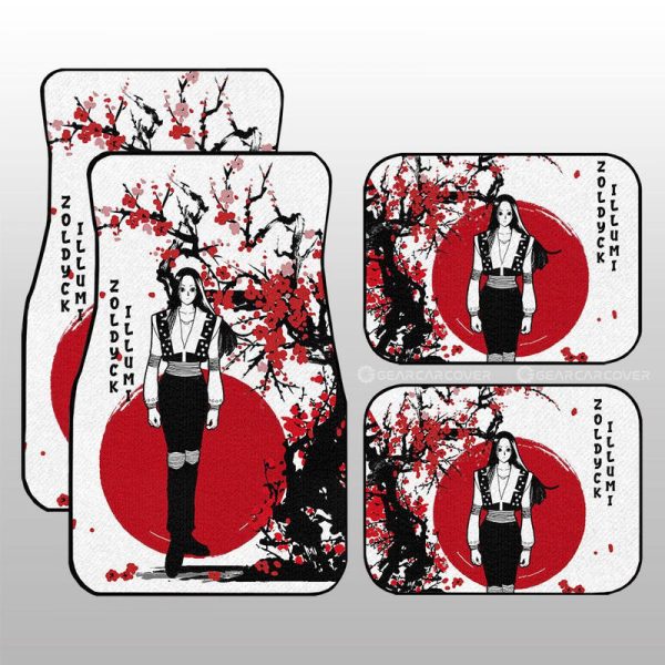 Illumi Zoldyck Car Floor Mats Custom Japan Style Car Accessories