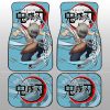 Inosuke Hashibira Car Floor Mats Custom Demon Slayer Anime Car Accessories