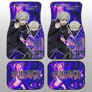 Inumaki Toge Car Floor Mats Custom Jujutsu Kaisen Anime Car Accessories