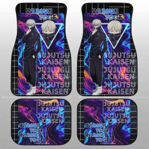 Inumaki Toge Car Floor Mats Custom Jujutsu Kaisen Anime Car Accessories