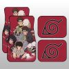 Inuzuka Kiba Car Floor Mats Custom Car Accessories For Fans