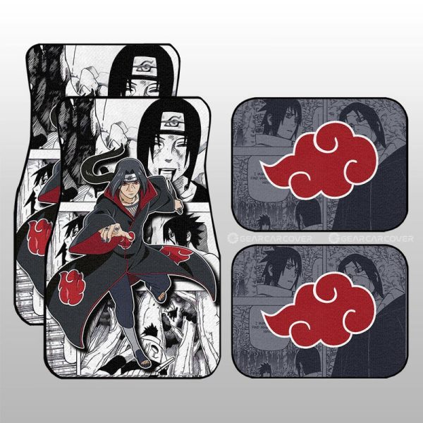 Itachi Car Floor Mats Custom Car Accessories Mix Manga