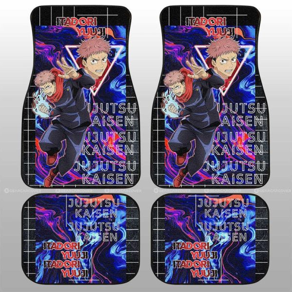 Itadori Yuuji Car Floor Mats Custom Car Accessories