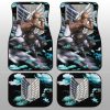 Jean Kirstein Car Floor Mats Custom Attack On Titan Anime Car Accessories