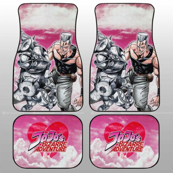 Jean Pierre Polnareff Car Floor Mats Custom Jojo's Bizarre Adventures Anime