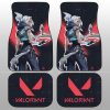 Jett Car Floor Mats Custom Valorant Agent