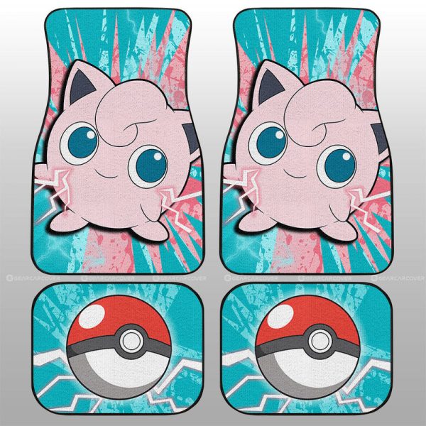 Jigglypuff Car Floor Mats Custom Car Interior Accessories