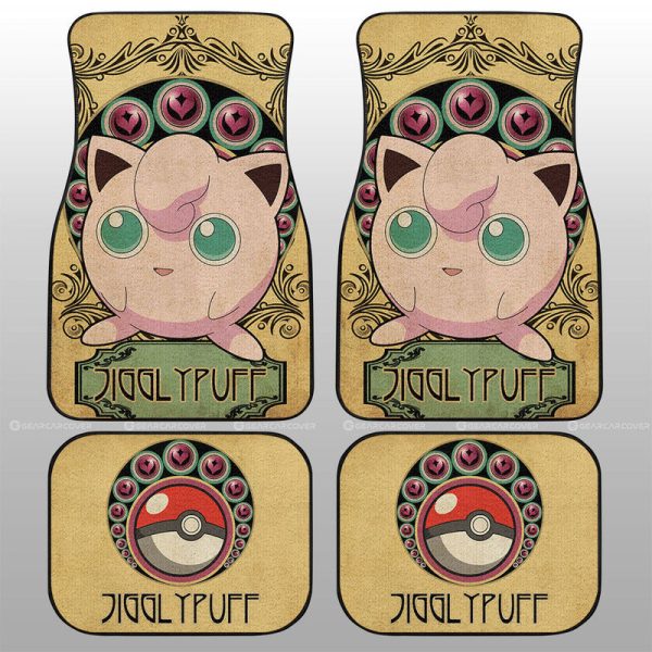 Jigglypuff Car Floor Mats Custom Car Interior Accessories