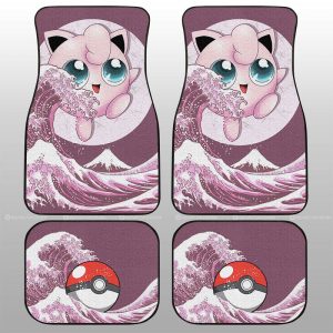 Jigglypuff Car Floor Mats Custom Pokemon Car Accessories