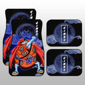 Jinbe Car Floor Mats Custom Anime One Piece Car Accessories For Anime Fans