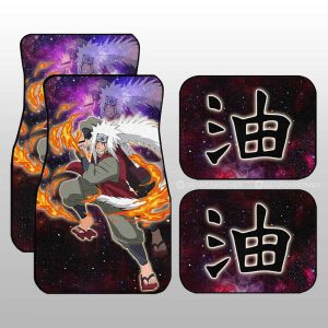 Jiraiya Car Floor Mats Custom Anime Galaxy Style Car Accessories For Fans