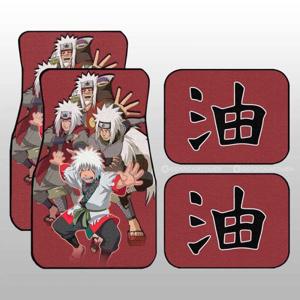 Jiraiya Car Floor Mats Custom Car Accessories For Fans