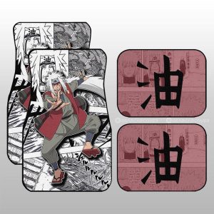 Jiraiya Car Floor Mats Custom Car Accessories Mix Manga