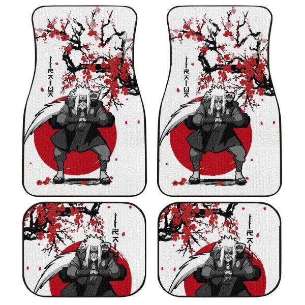 Jiraiya Car Floor Mats Custom Japan Style Anime Car Interior Accessories