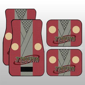 Jiraiya Uniform Car Floor Mats Custom Anime Car Interior Accessories