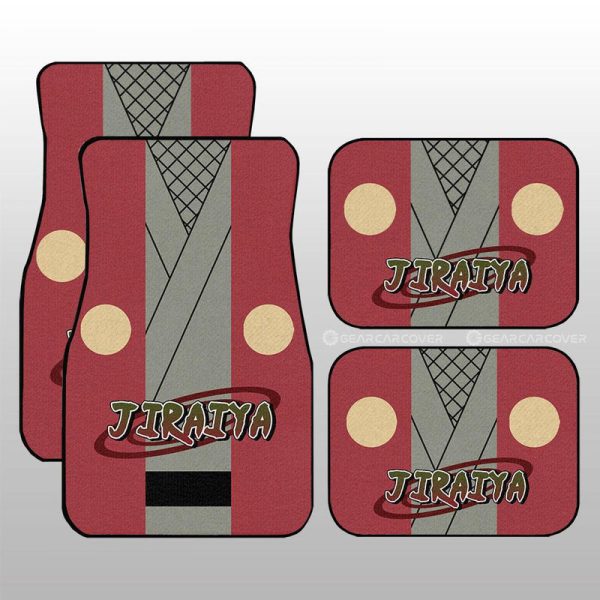 Jiraiya Uniform Car Floor Mats Custom Car Interior Accessories