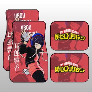 Jirou Kyouka Car Floor Mats Custom My Hero Academia Car Accessories For Anime Fans