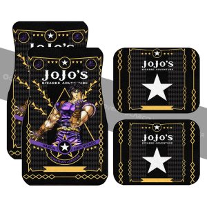 Jonathan Joestar Car Floor Mats Custom JoJo's Bizarre Anime Car Accessories