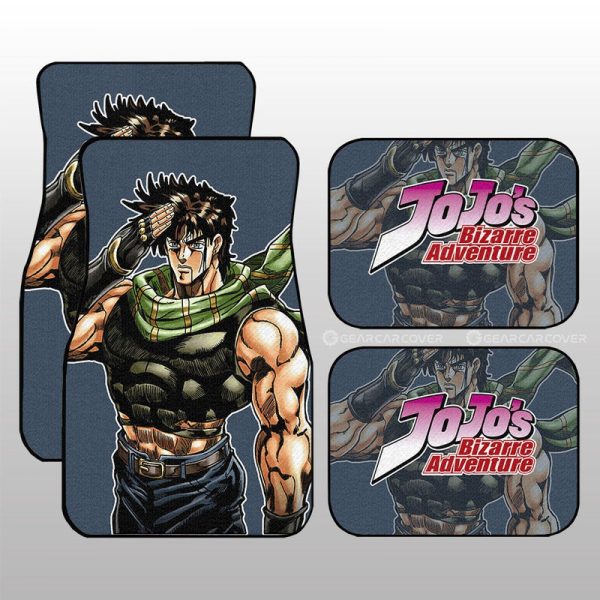 Joseph Joestar Car Floor Mats Custom Main Character JoJo's Bizarre Adventure Anime