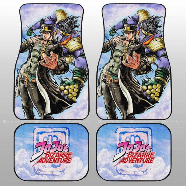 Joutarou Kuujou Car Floor Mats Custom Jojo's Bizarre Adventures Anime