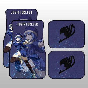 Juvia Lockser Car Floor Mats Custom Fairy Tail Anime