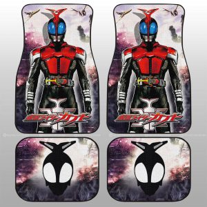 Kabuto Car Floor Mats Custom Kamen Rider Car Accessories