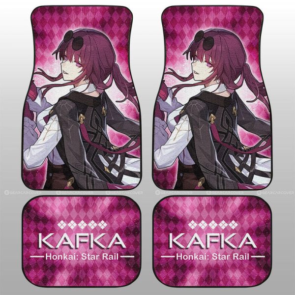 Kafka Car Floor Mats Custom Honkai Star Rail Car Accessories