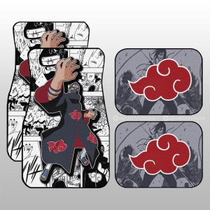 Kakuzu Car Floor Mats Custom Anime Car Accessories Mix Manga