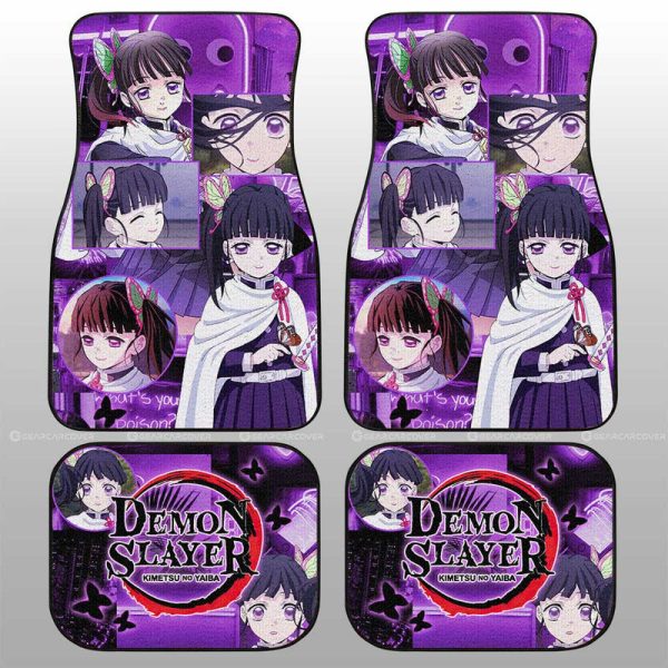 Kanao Tsuyuri Car Floor Mats Custom Demon Slayer Anime