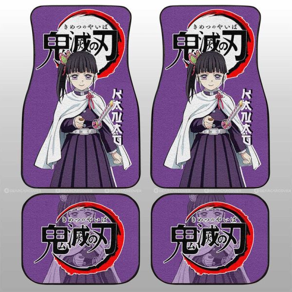 Kanao Tsuyuri Car Floor Mats Custom Demon Slayer Anime Car Accessories