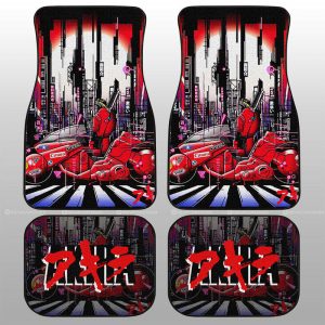 Kaneda Shotaro Car Floor Mats Custom Akira Anime Car Accessories