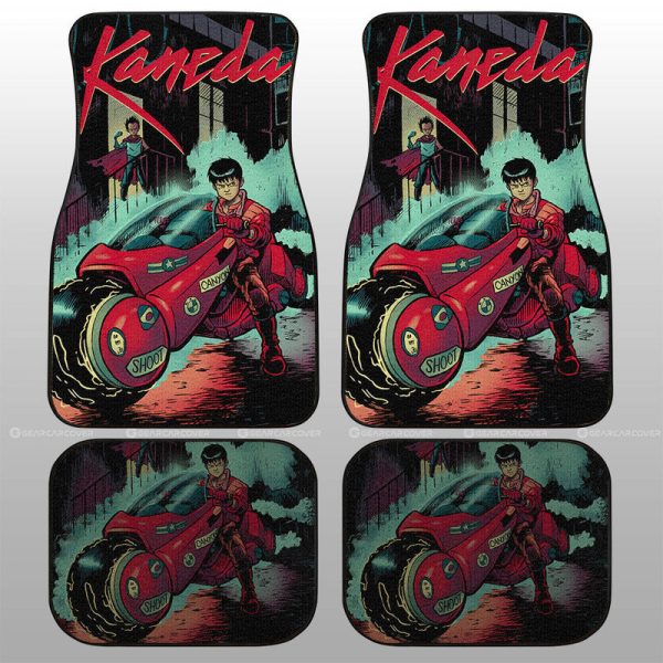 Kaneda Shotaro Car Floor Mats Custom Akira Anime Car Accessories