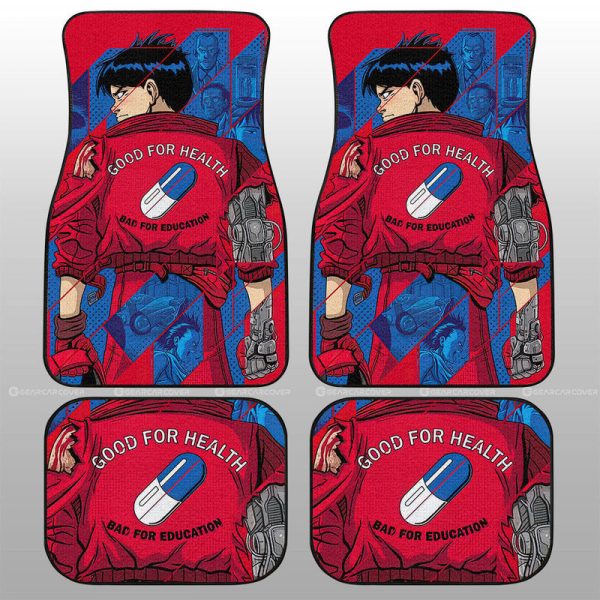 Kaneda Shotaro Car Floor Mats Custom Akira Anime Car Accessories