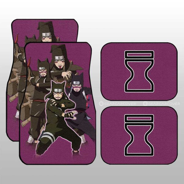 Kankurou Car Floor Mats Custom Anime Car Accessories For Fans