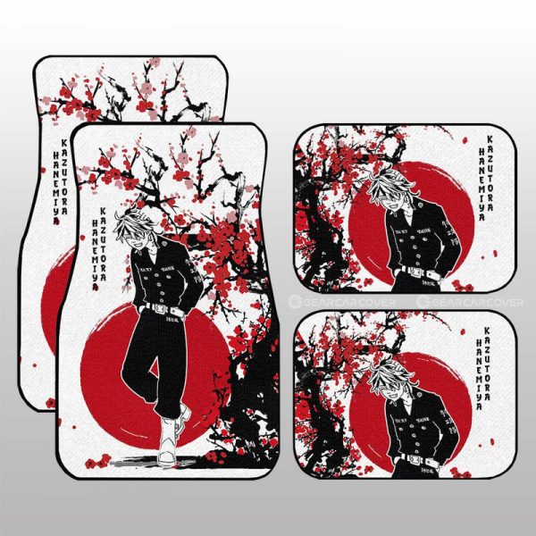 Kazutora Hanemiya Car Floor Mats Custom Japan Style Car Accessories