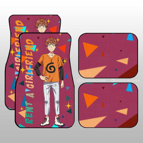 Kazuya Kinoshita Car Floor Mats Custom Rent A Girlfriend Car Accessories