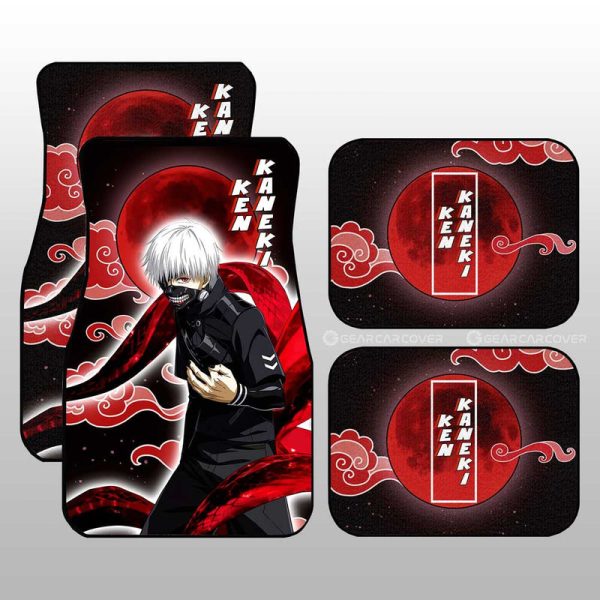 Ken Kaneki Car Floor Mats Custom Gifts Tokyo Ghoul Anime For Fans