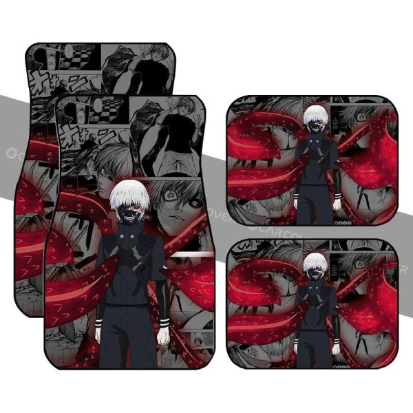 Ken Kaneki Kagune Car Floor Mats Custom Anime Tokyo Ghoul Car Accessories